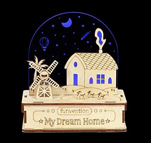 Funvention My Dream Home Build Holographic Lamp DIY Science Educational Toy