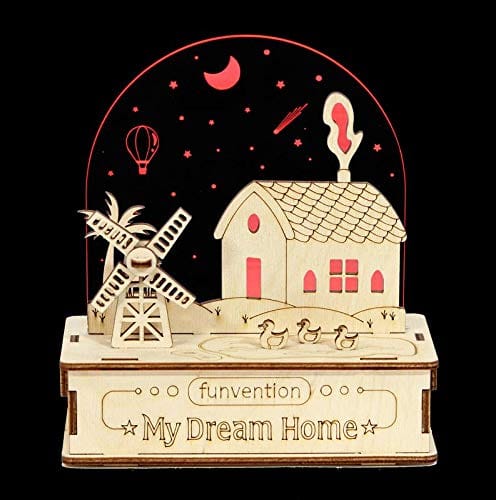 Funvention My Dream Home Build Holographic Lamp DIY Science Educational Toy