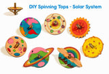 Funvention Spinning Toys Solar System Set of 7 DIY