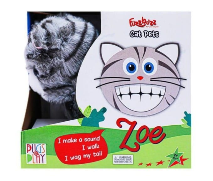 Fuzzbuzz Pugs At Play Zoe the Cat And My First Shaped Board Book Cat