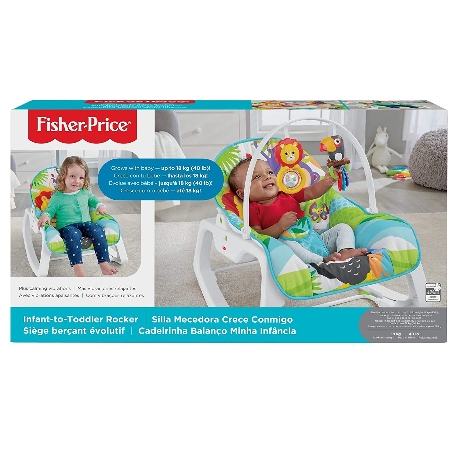 Fisher Price Infant To Toddler Rocker
