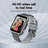 Spiky GNOME 4g Video & Voice Calling Smartwatch Black