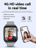 Spiky GNOME 4g Video & Voice Calling Smartwatch Black