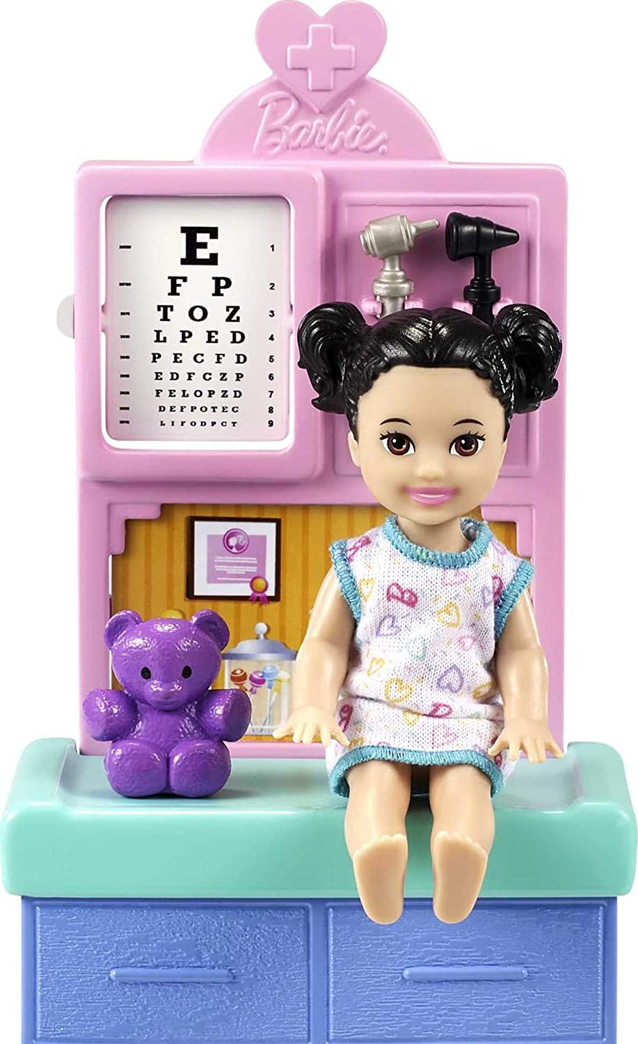 Barbie Career Art Teacher Playset With Blonde Doll, Toddler Doll And Toy Art Pieces