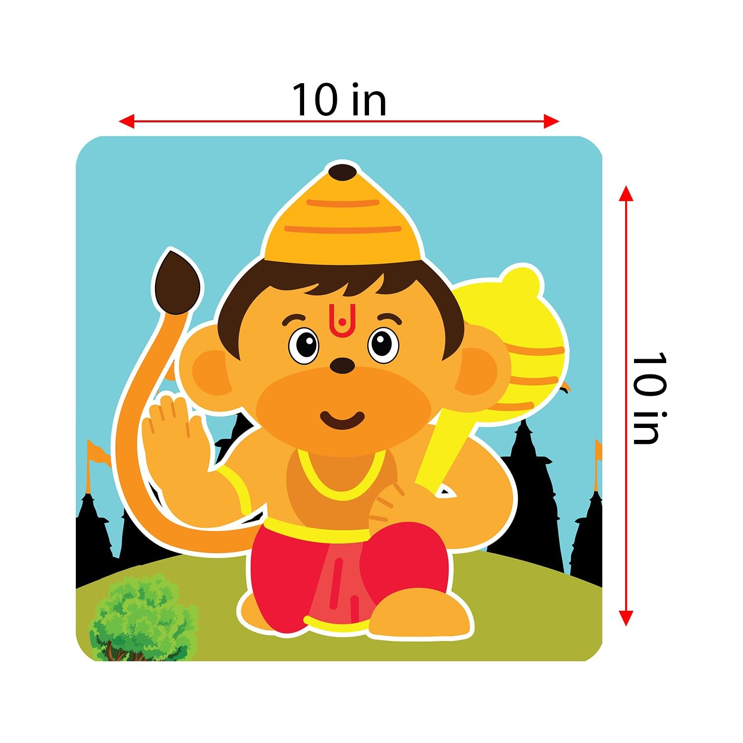 Modi Toys Baby Hanuman 2 in 1 Puzzle Set