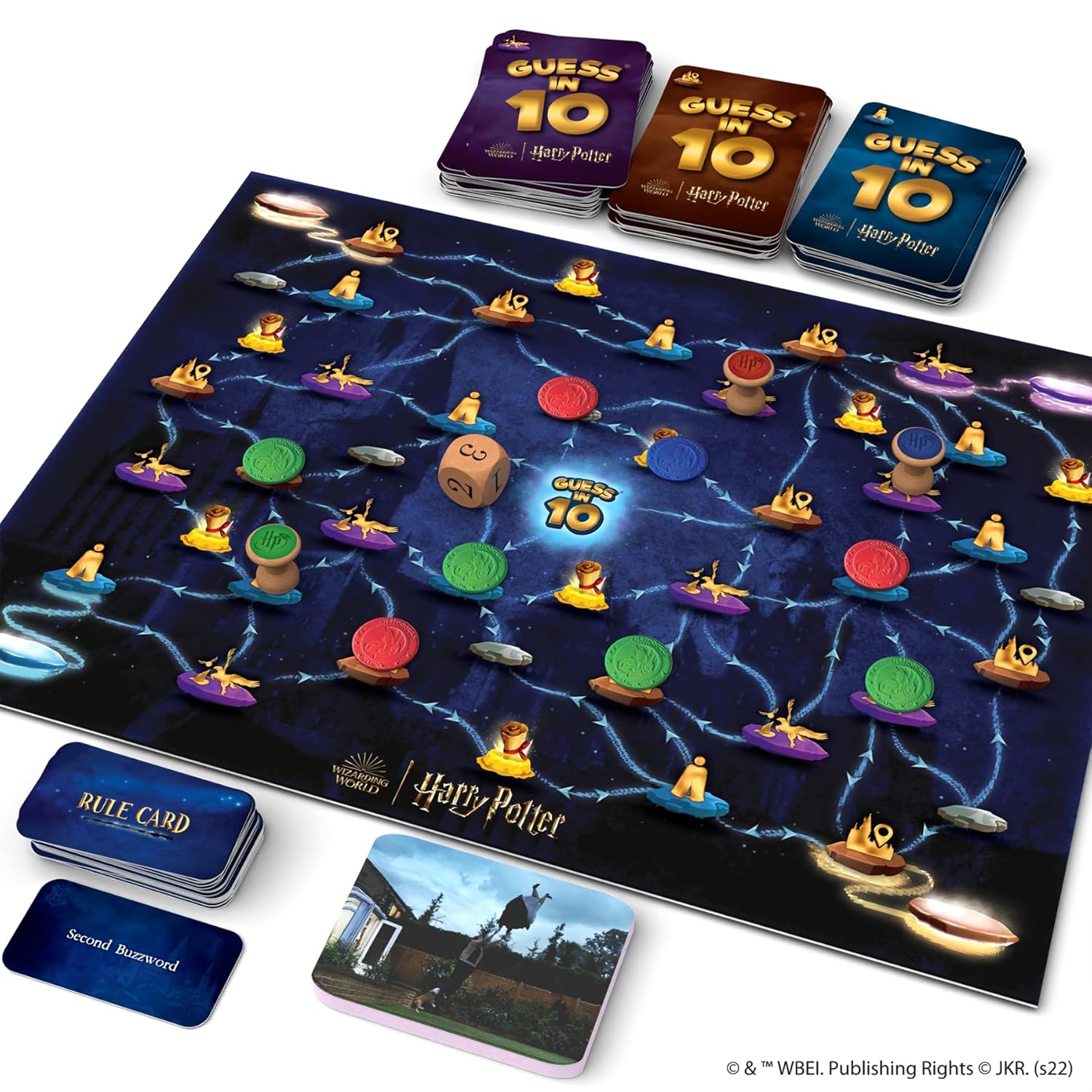 Skillmatics Guess in 10: Harry Potter Board Game Trivia game