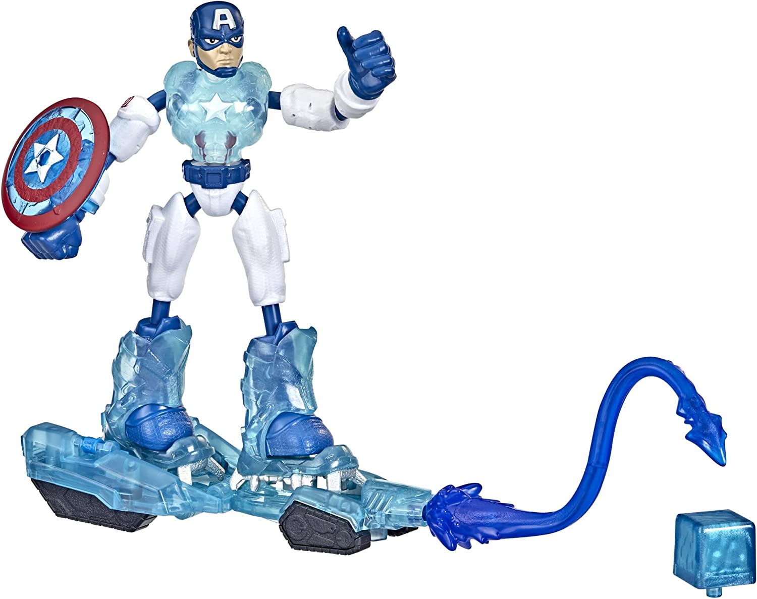 Hasbro Marvel Avengers - Captain America Bend and Flex Ice Mission