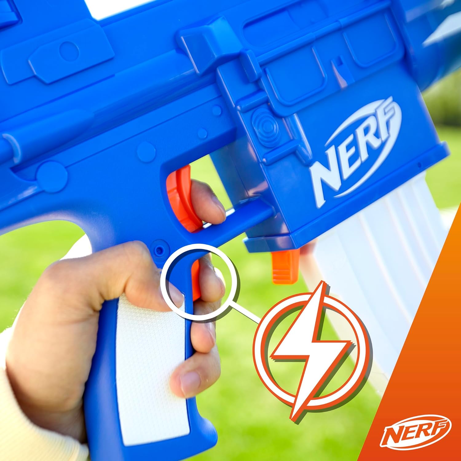 Hasbro Nerf Fortnite Blue Shock - Fast Motorized Blasting