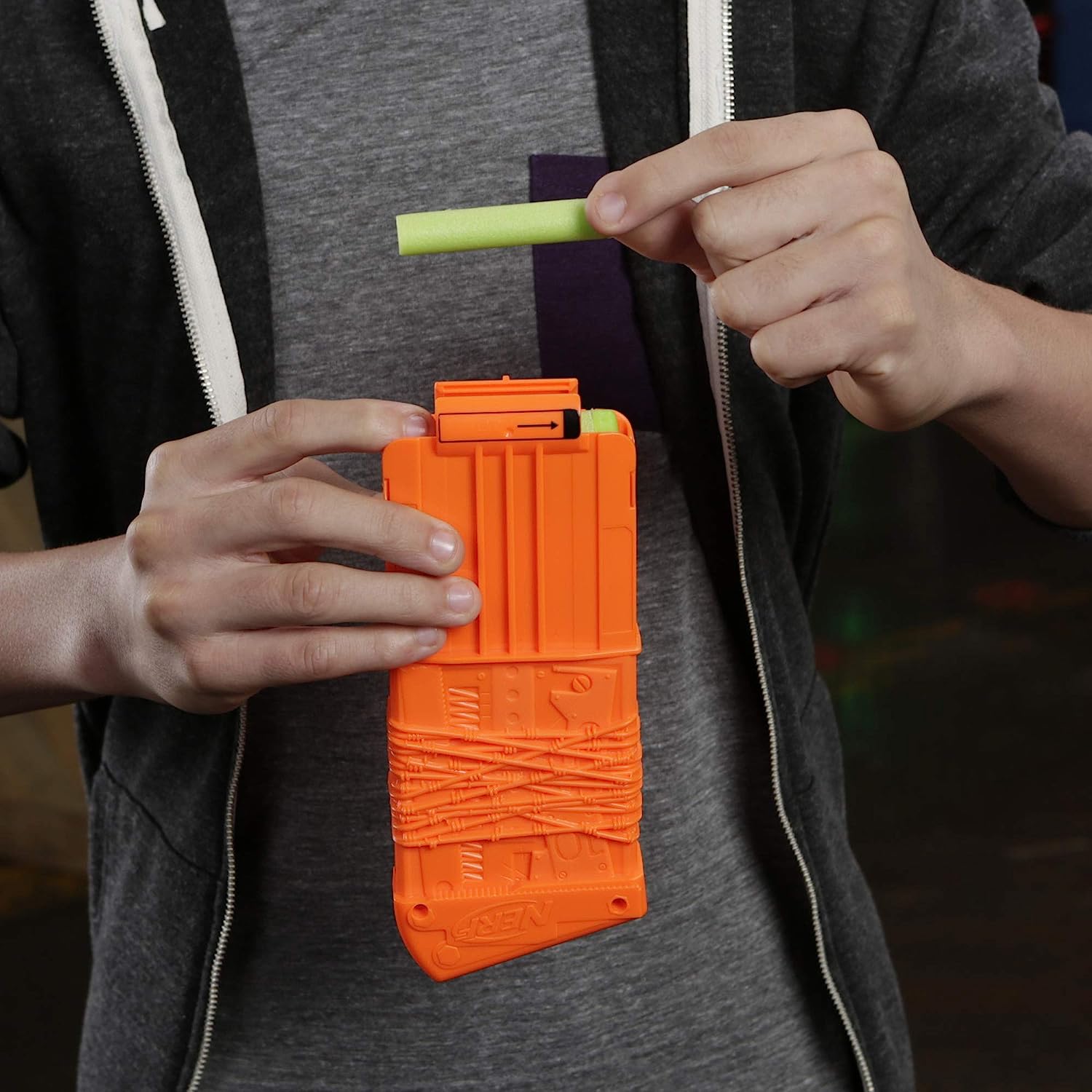 Hasbro NERF Zombie Strike Revreaper & Elite 2.0 50-Dart Refill Pack