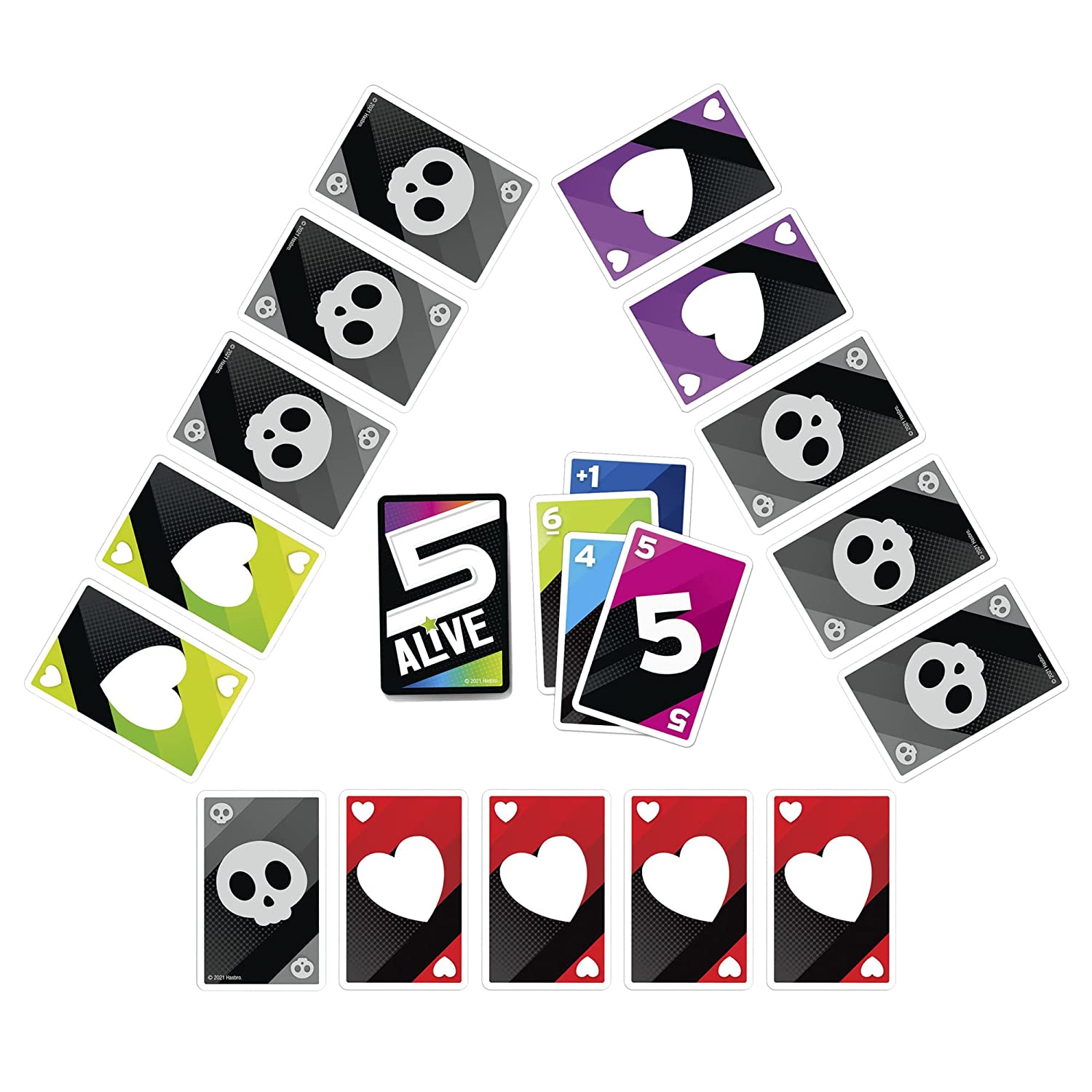 Hasbro Gaming 5 Alive Card Game