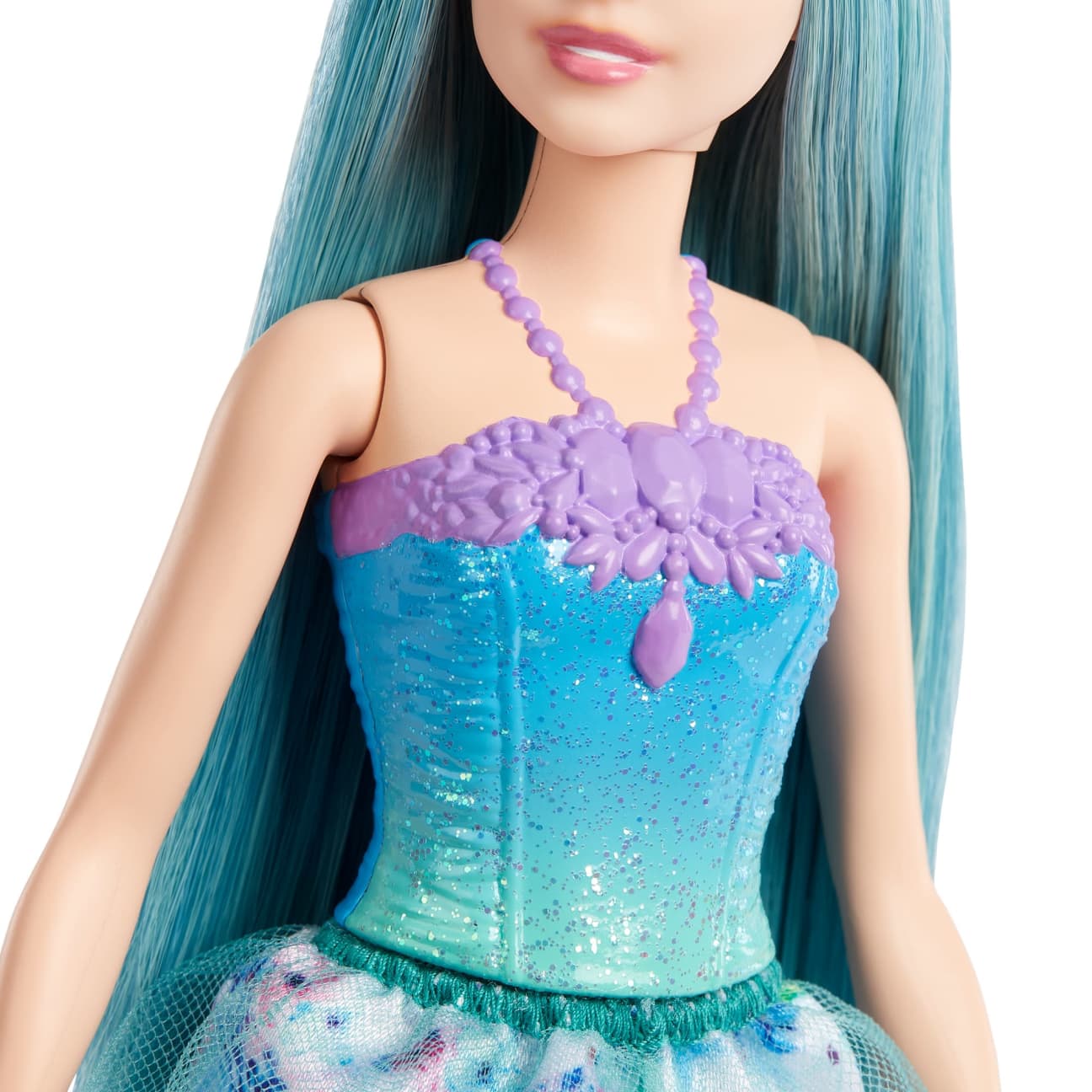 Barbie Dreamtopia Princess Doll, Petite, Turquoise Hair