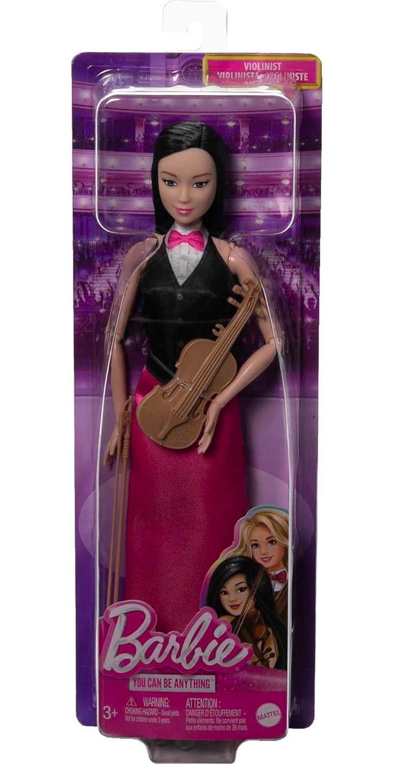 Barbie Doll & Accessories, Career Violinist Musician Doll