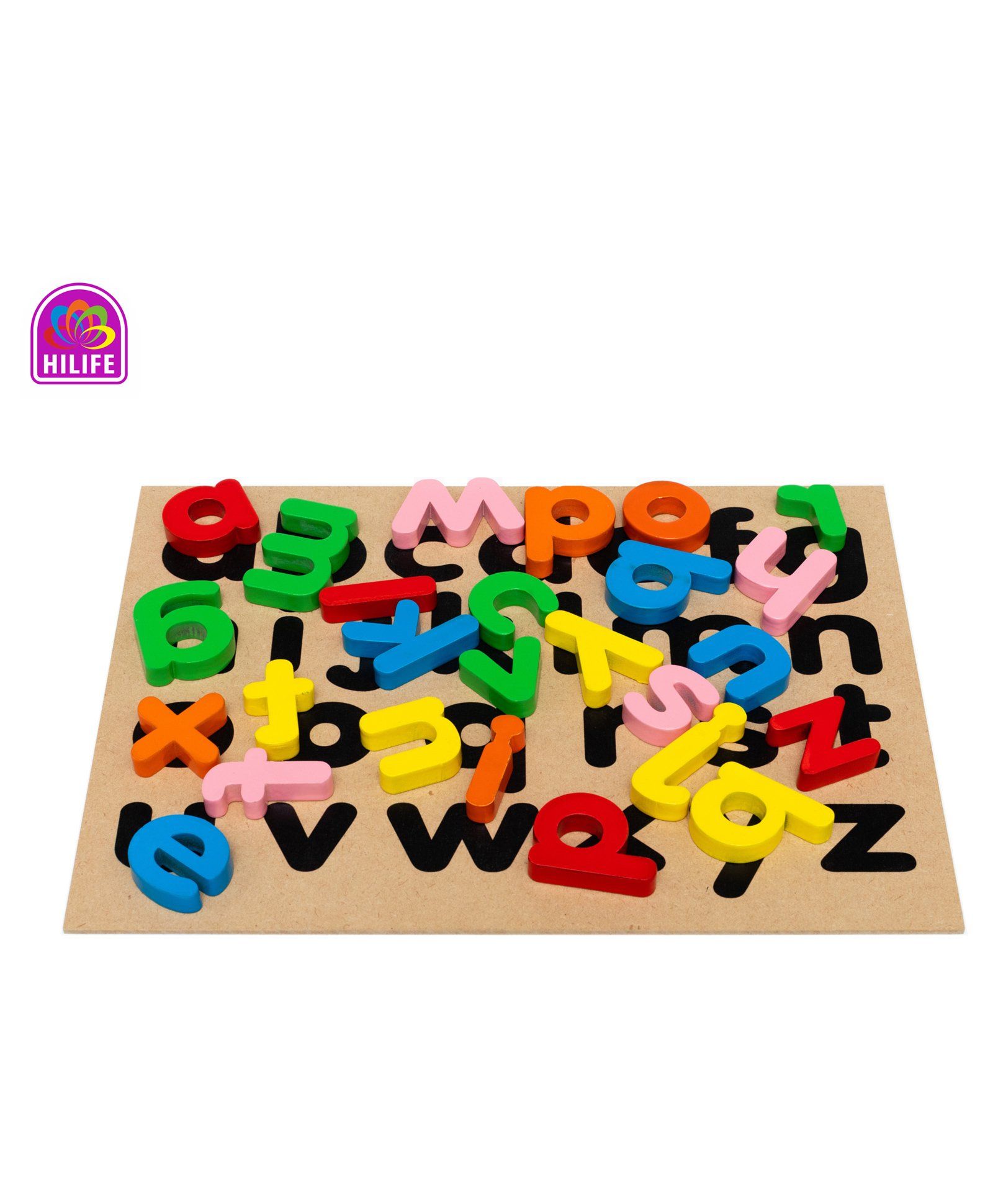 Hilife English Alphabet Puzzle 3-Layer Lowercase