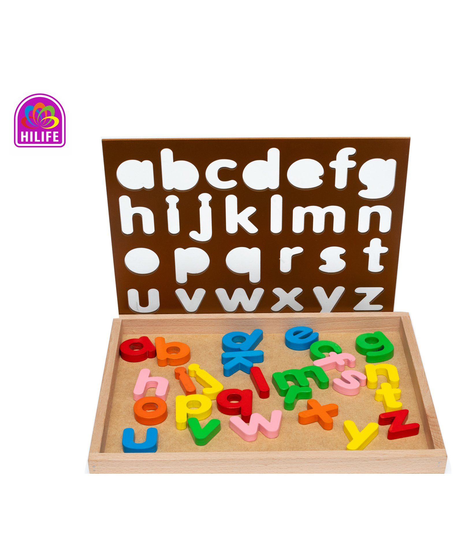 Hilife English Alphabet Puzzle 3-Layer Lowercase