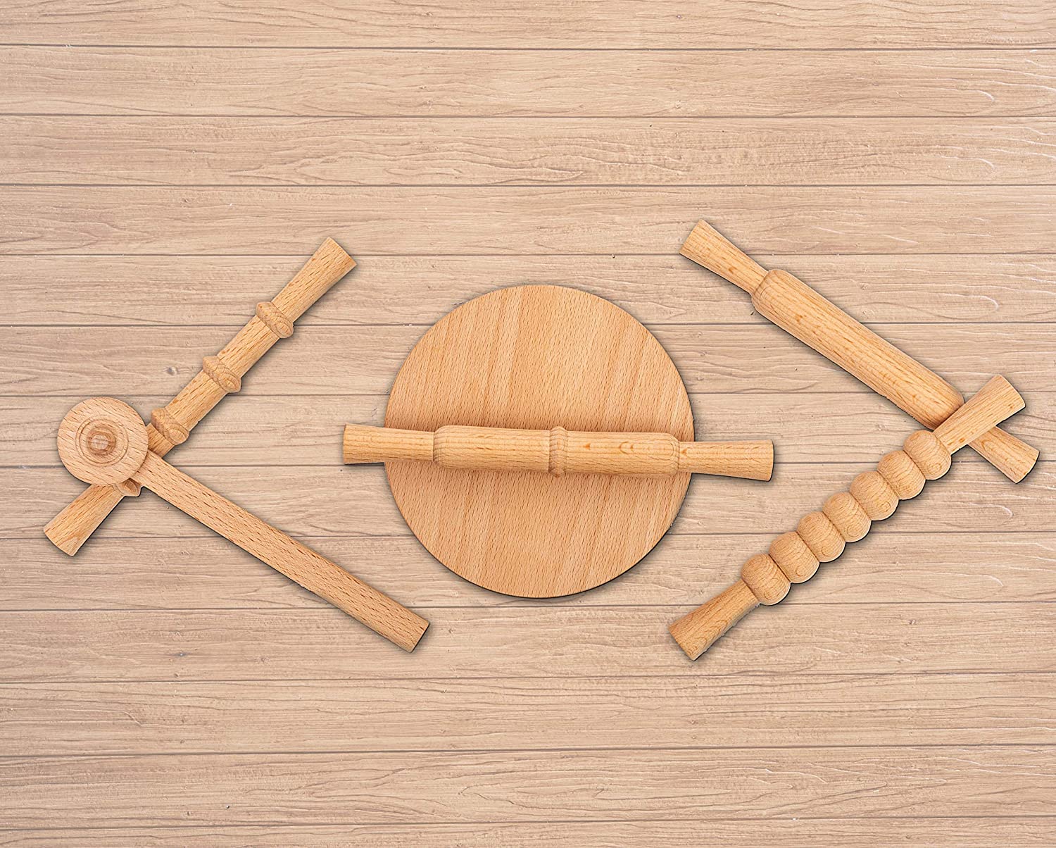 Hilife Clay Time Rolling Pin And Board