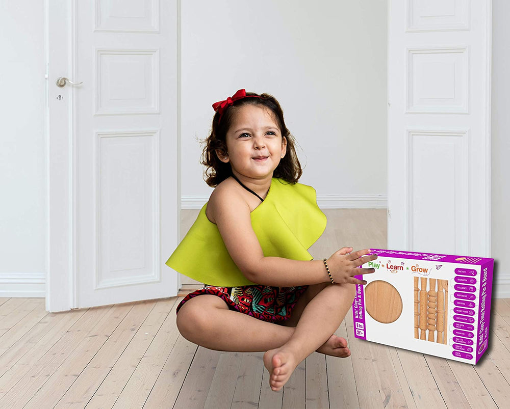 Hilife Clay Time Rolling Pin And Board