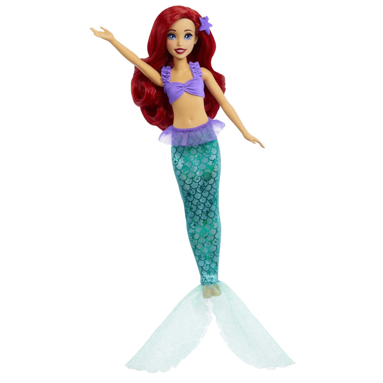 Disney Princess Ariel 2-In-1 Mermaid To Princess Doll And Disney Princess Ariel The Birthday Surprise