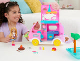 Barbie Chelsea 2-in-1 Camper Playset With Chelsea Small Doll, 2 Pets & 15 Accessories