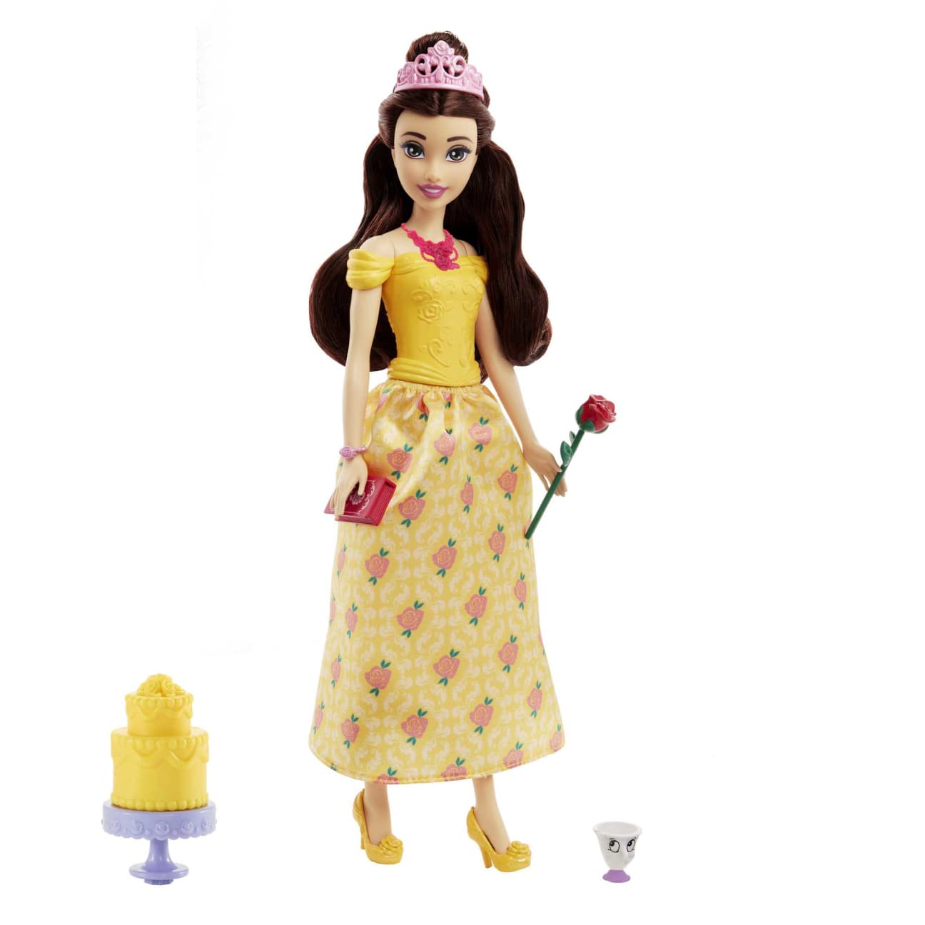 Disney Princess Belle Fashion Doll, Friend and Accessories