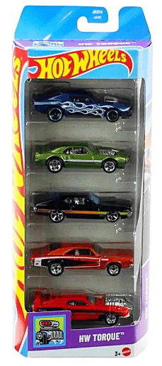 Hot Wheels 5 Car pack - HW Torque