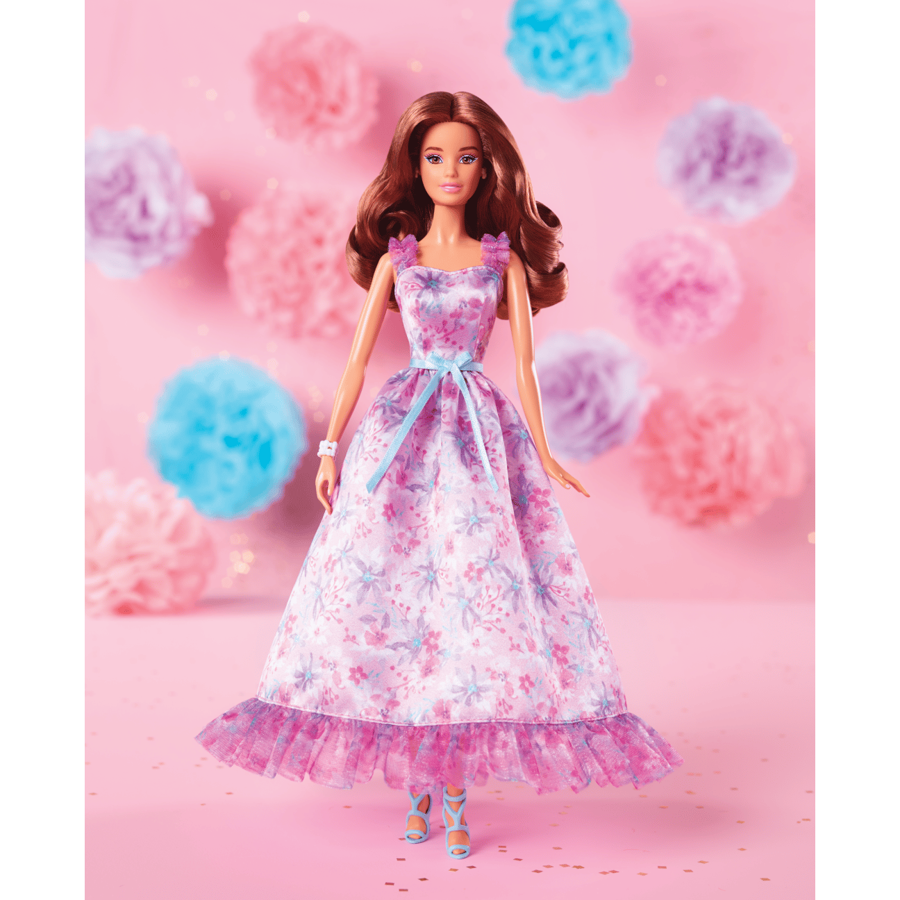 Barbie Signature Birthday Wishes Collectible Doll in Lilac Dress With Giftable Packaging