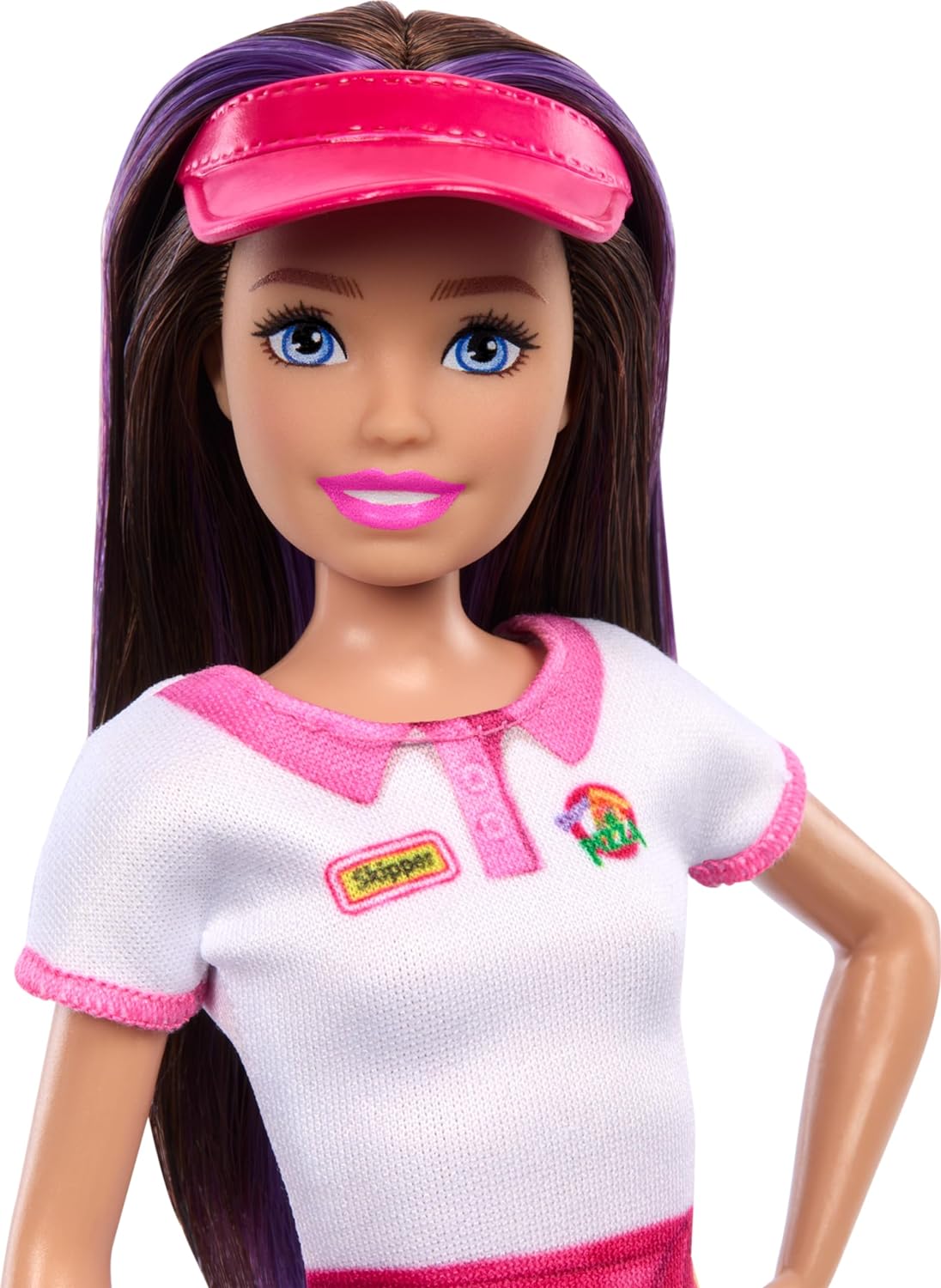 Barbie Skipper First Jobs, Pizzeria Waitress Doll With Accessories, includes Pizza & Takeout Box