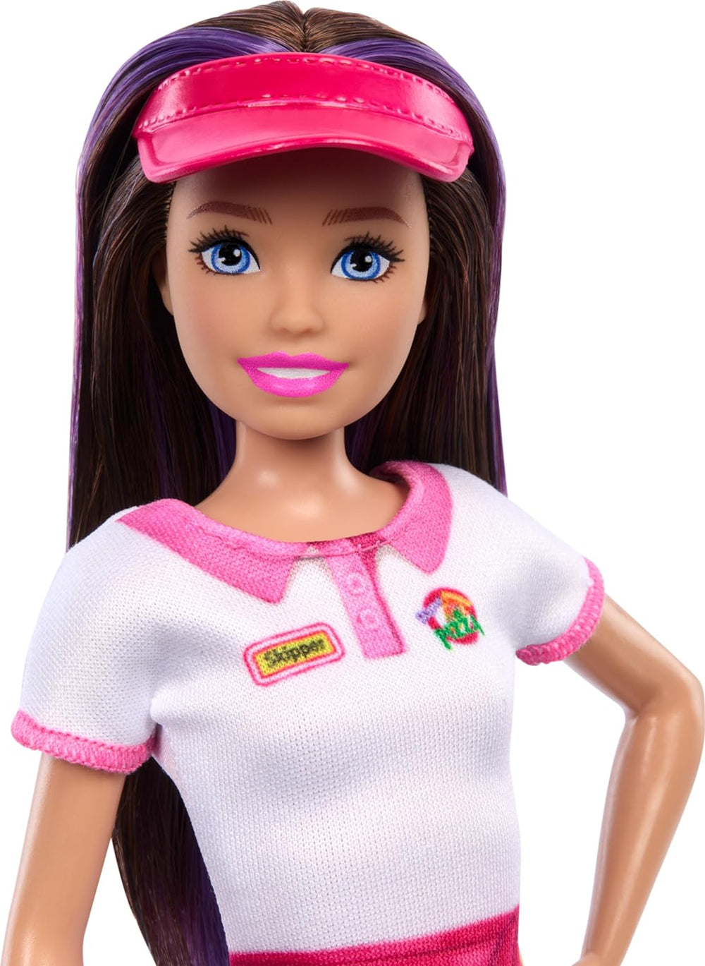 Barbie Skipper First Jobs, Pizzeria Waitress Doll With Accessories, includes Pizza & Takeout Box