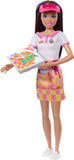 Barbie Skipper First Jobs, Pizzeria Waitress Doll With Accessories, includes Pizza & Takeout Box