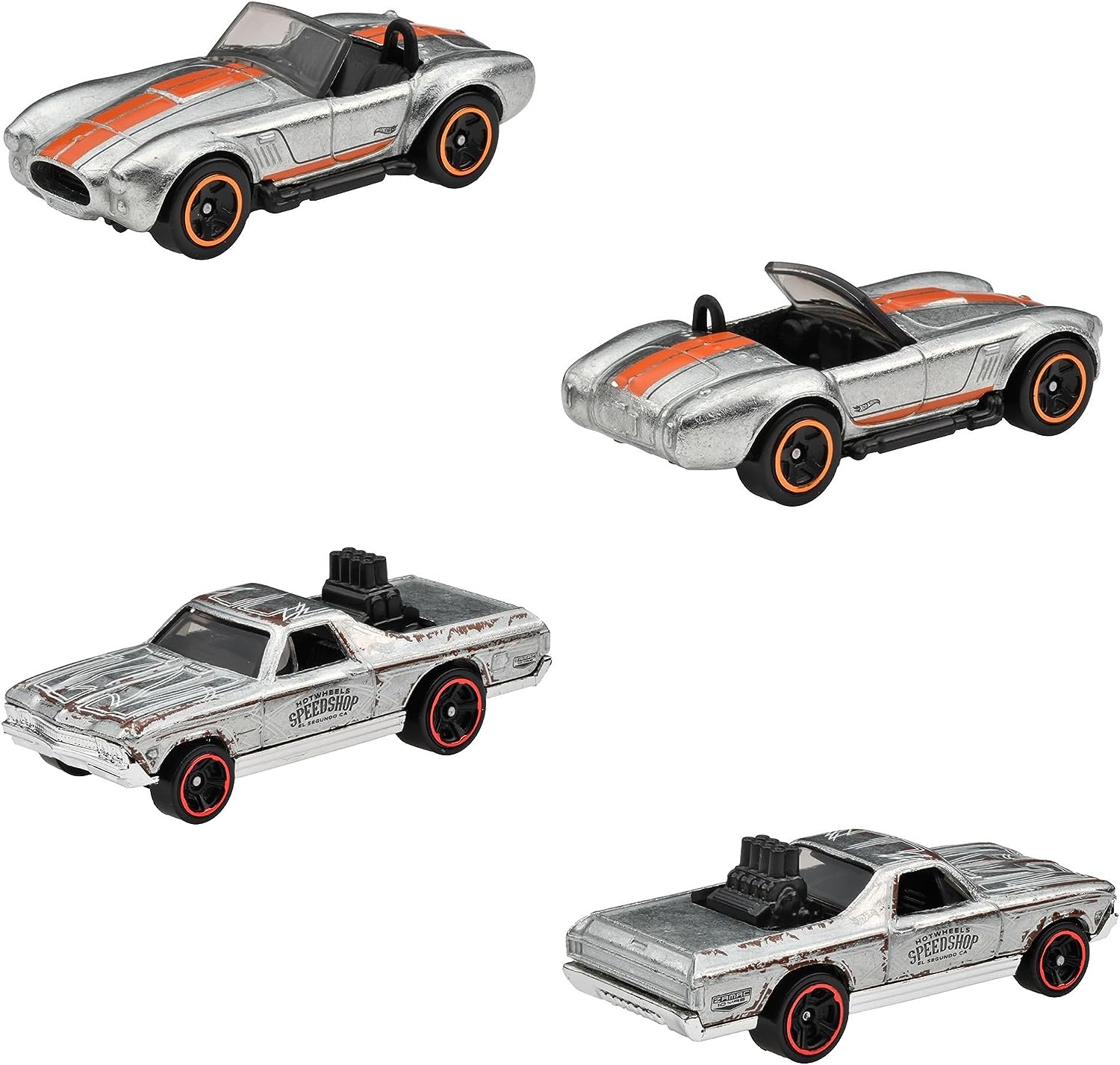 Hot Wheels Zamac 6 Cars Set
