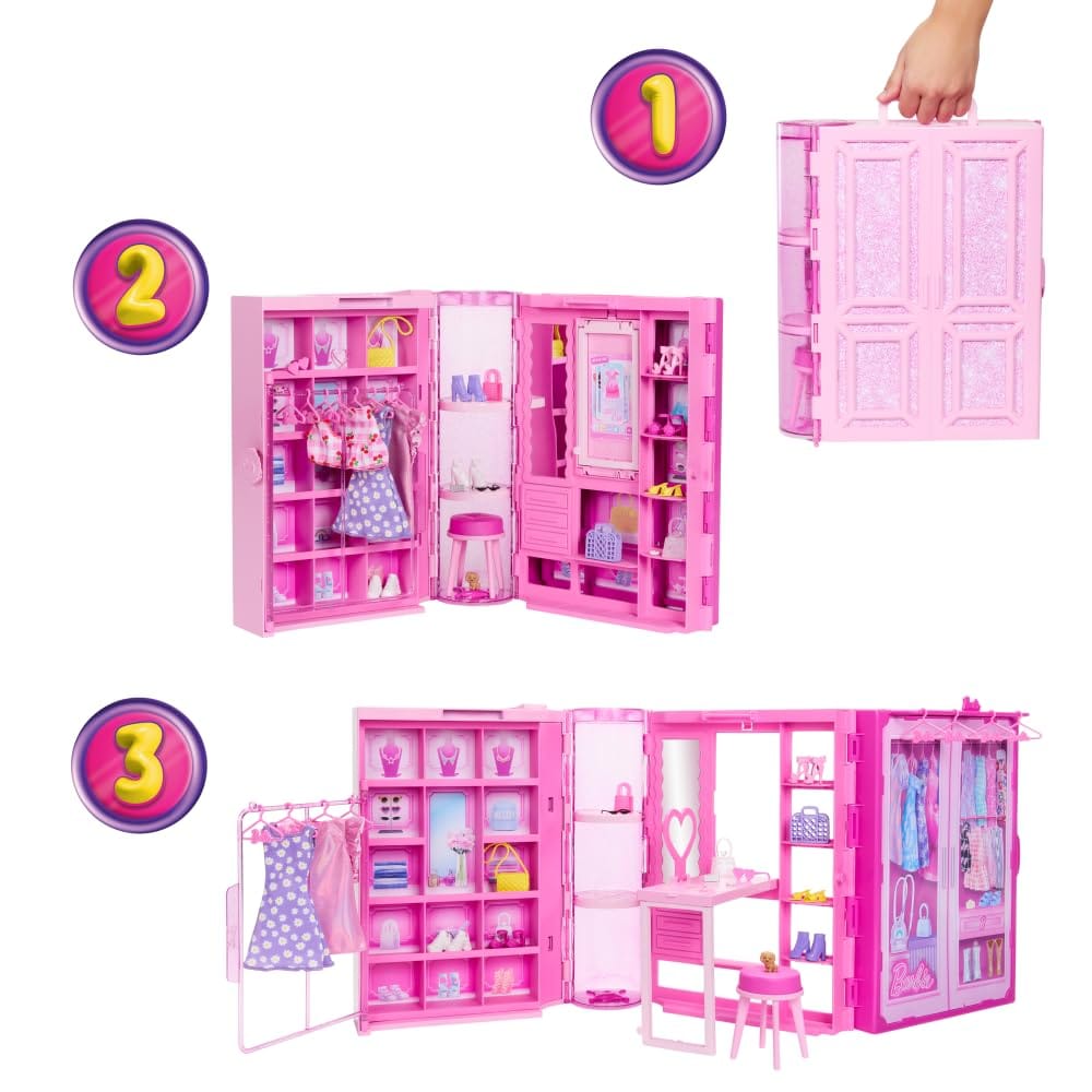 Barbie Dream Closet With Fashion Doll