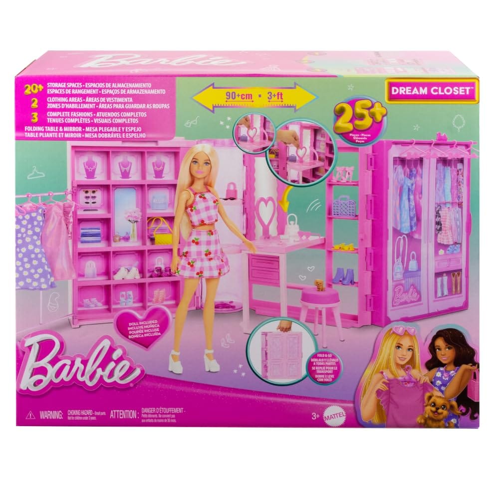 Barbie Dream Closet With Fashion Doll