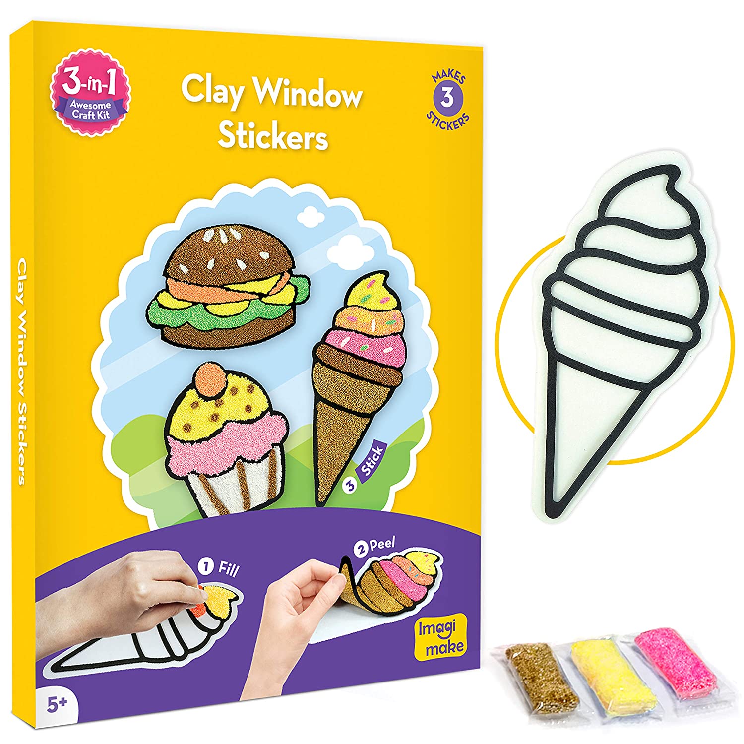 Imagimake 3 in 1 Awesome Craft Kit