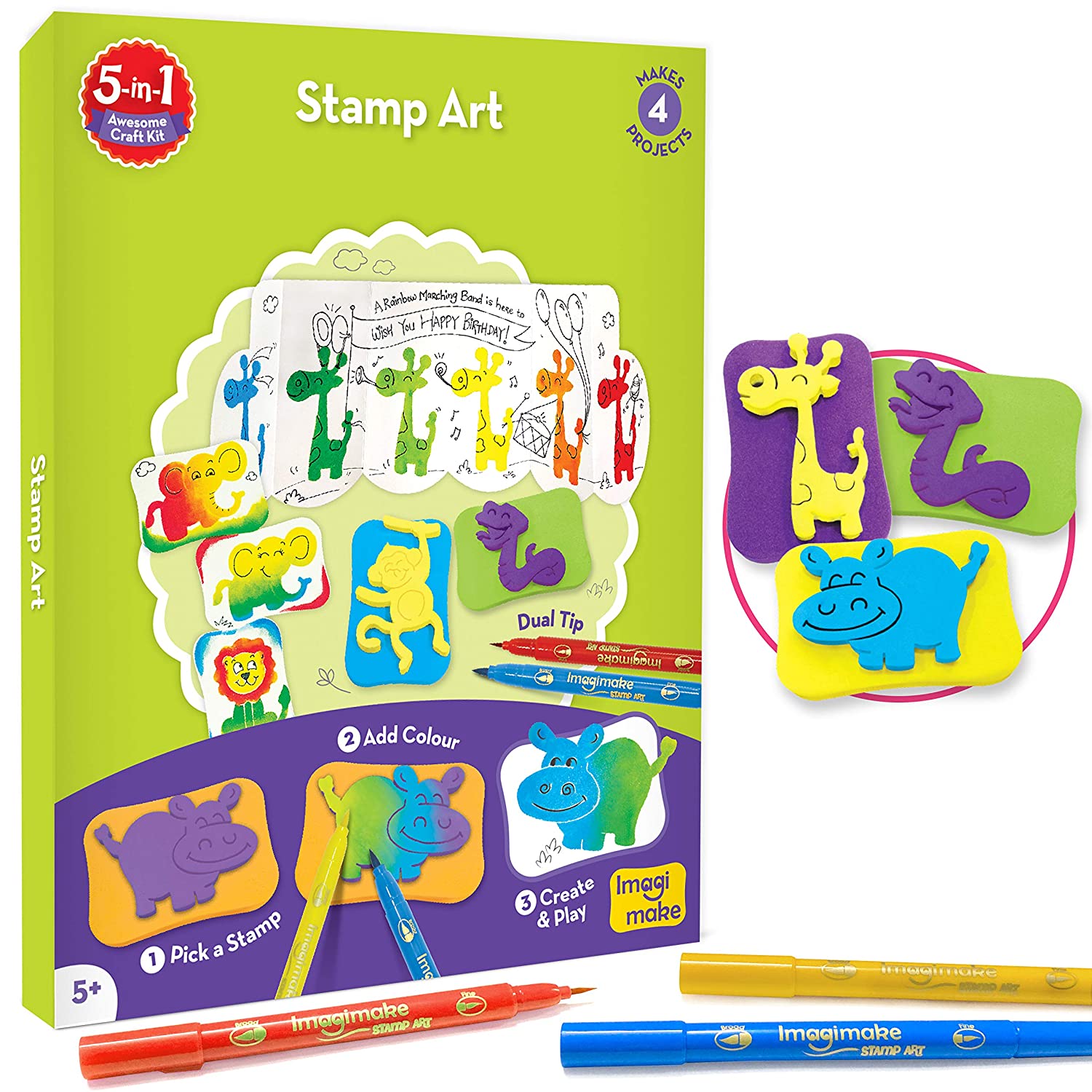 Imagimake 5 in 1 Awesome Craft Kit