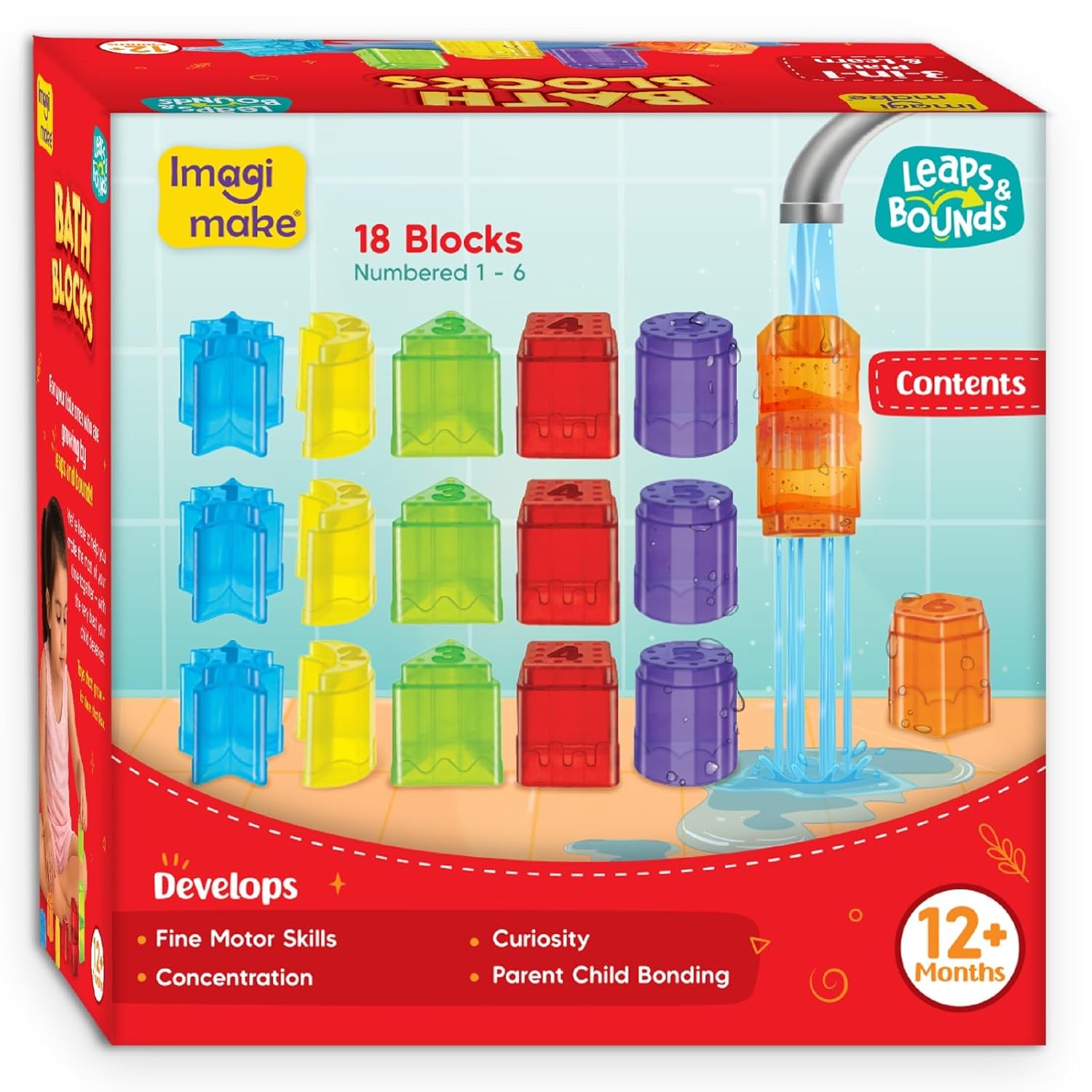 Imagimake Leaps & Bounds - Bath Blocks