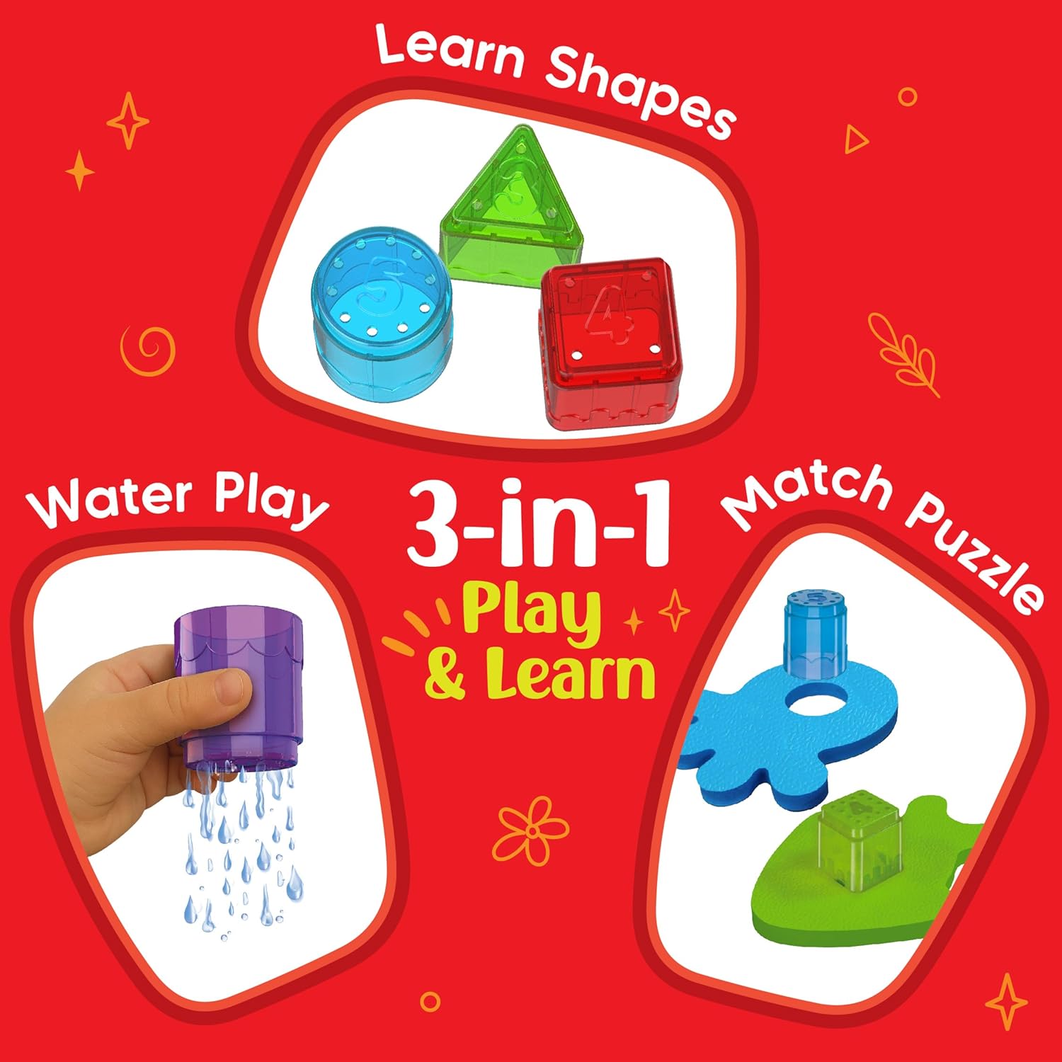 Imagimake Leaps & Bounds - Floating Bath Buddies