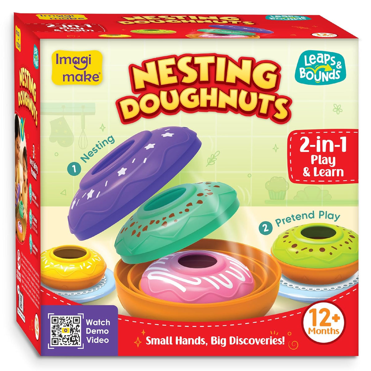 Imagimake Leaps & Bounds - Nesting Doughnuts