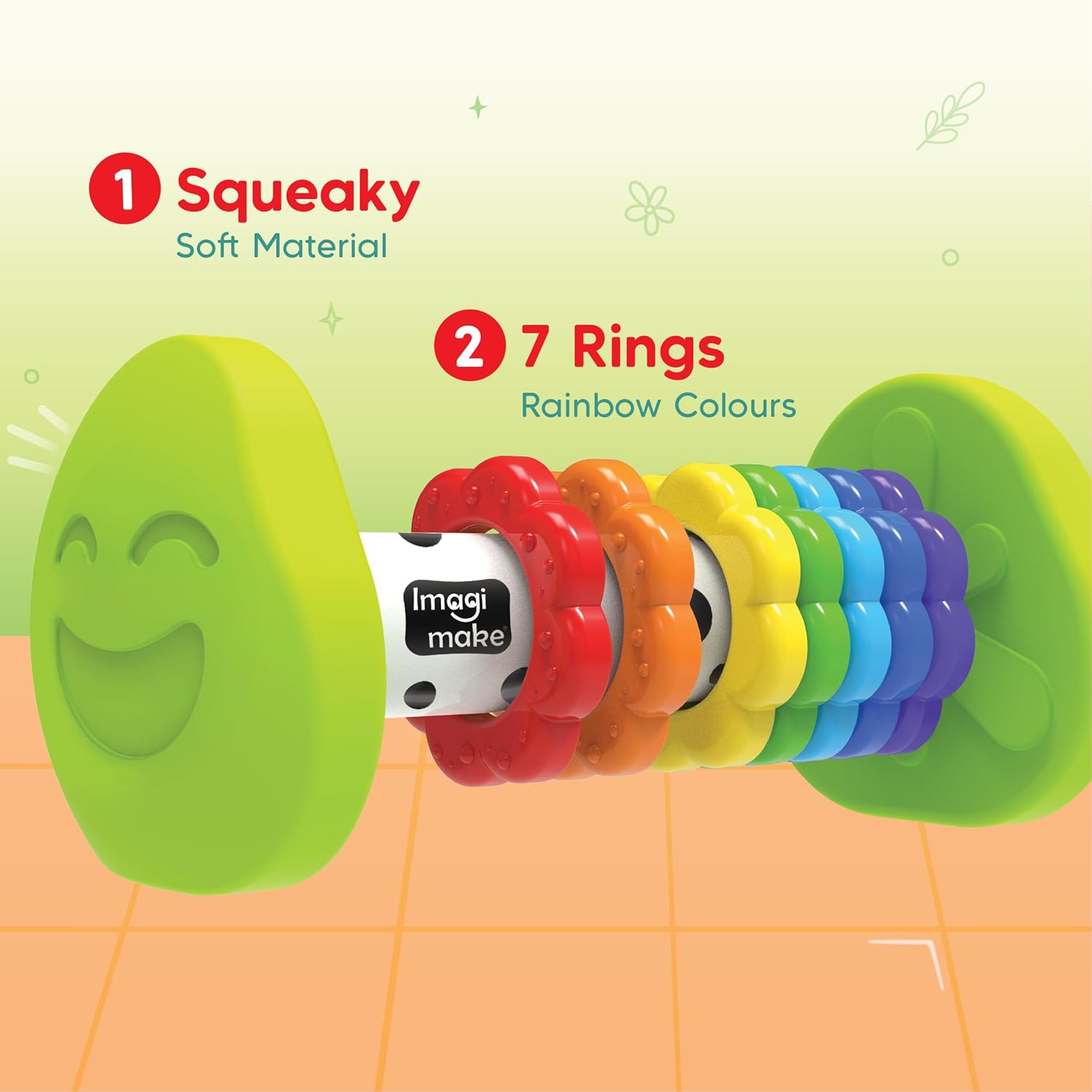 Imagimake Leaps & Bounds - Tummy Time Roller