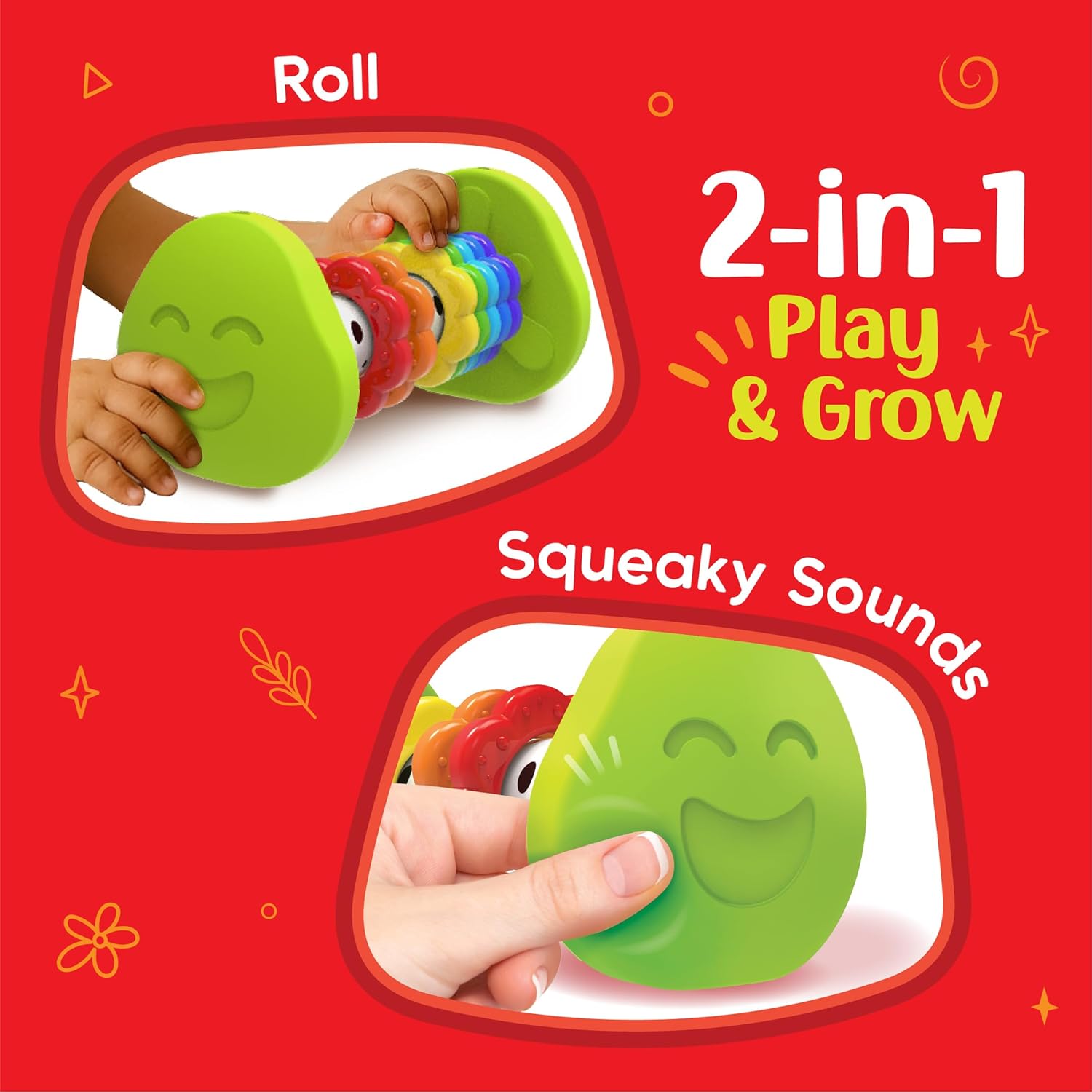 Imagimake Leaps & Bounds - Tummy Time Roller