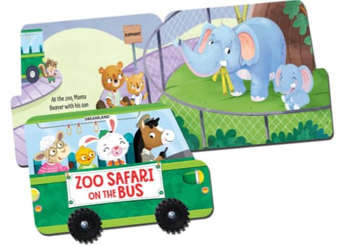 Dreamland Zoo Safari Board Book Age 2+