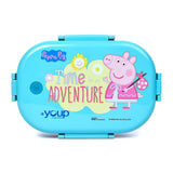 YOUP HAPPY BITE - 750ml Stainless Steel Peppa Pig Theme Kids Lunch Box
