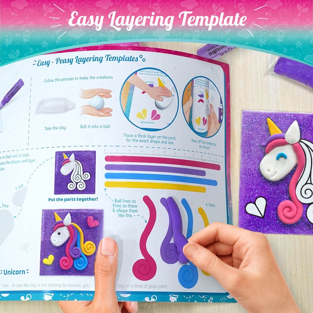 Imagimake Clay Murals Unicorn