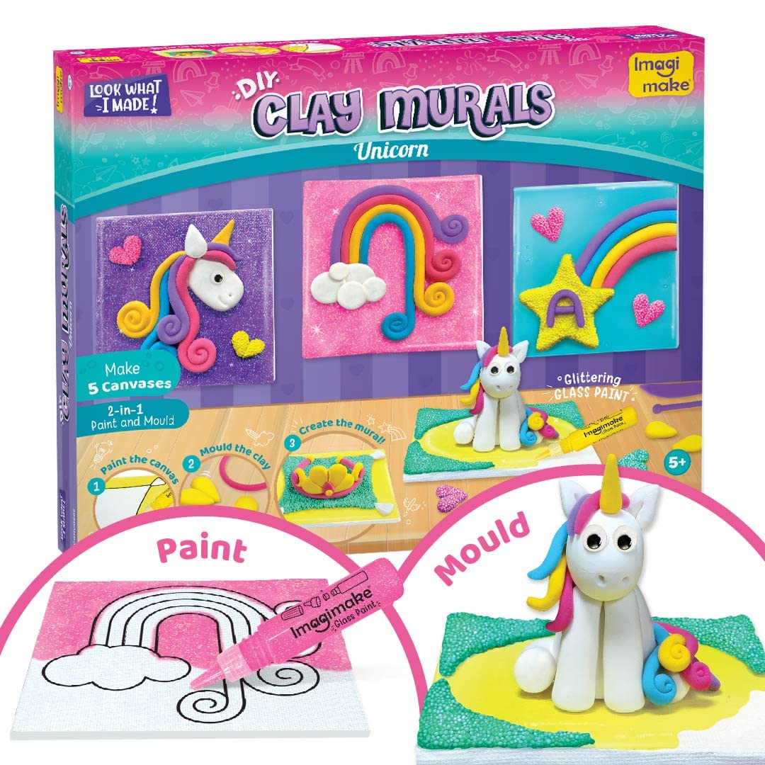 Imagimake Clay Murals Unicorn