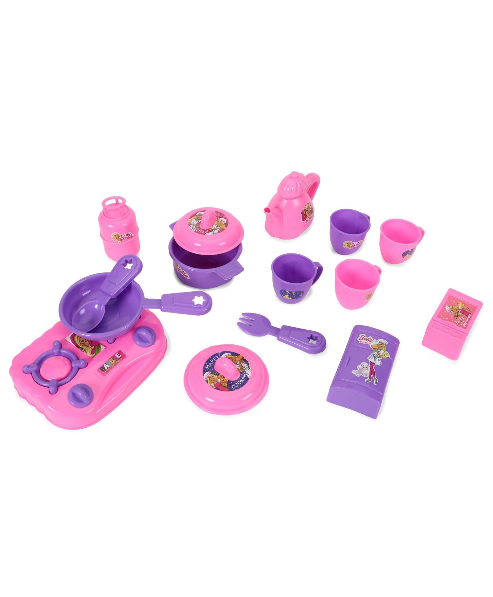 itoys Kreative Kids Barbie Pinktastic Kitchen Set