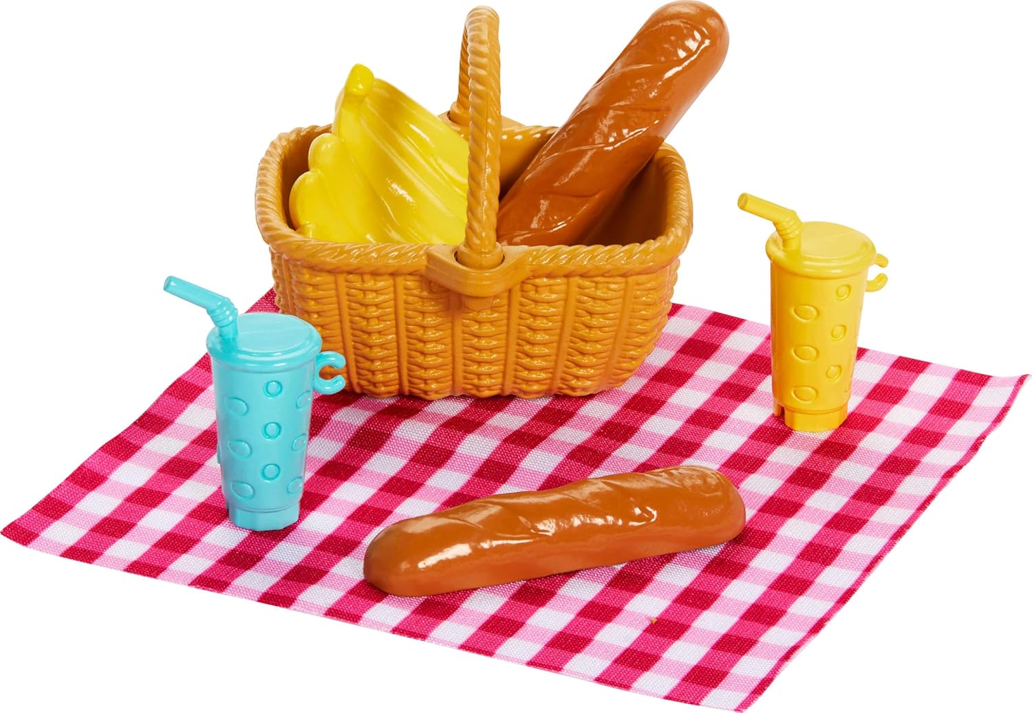 Barbie Family & Friends Dolls & Accessories, Picnic-Themed Playset With 2 Dolls & 9 Pieces