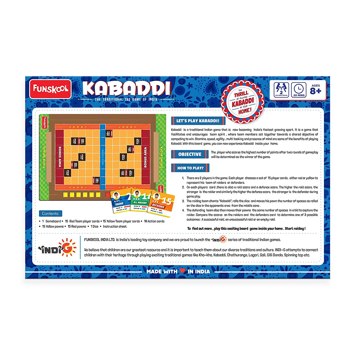 Funskool Traditional Games Kabaddi