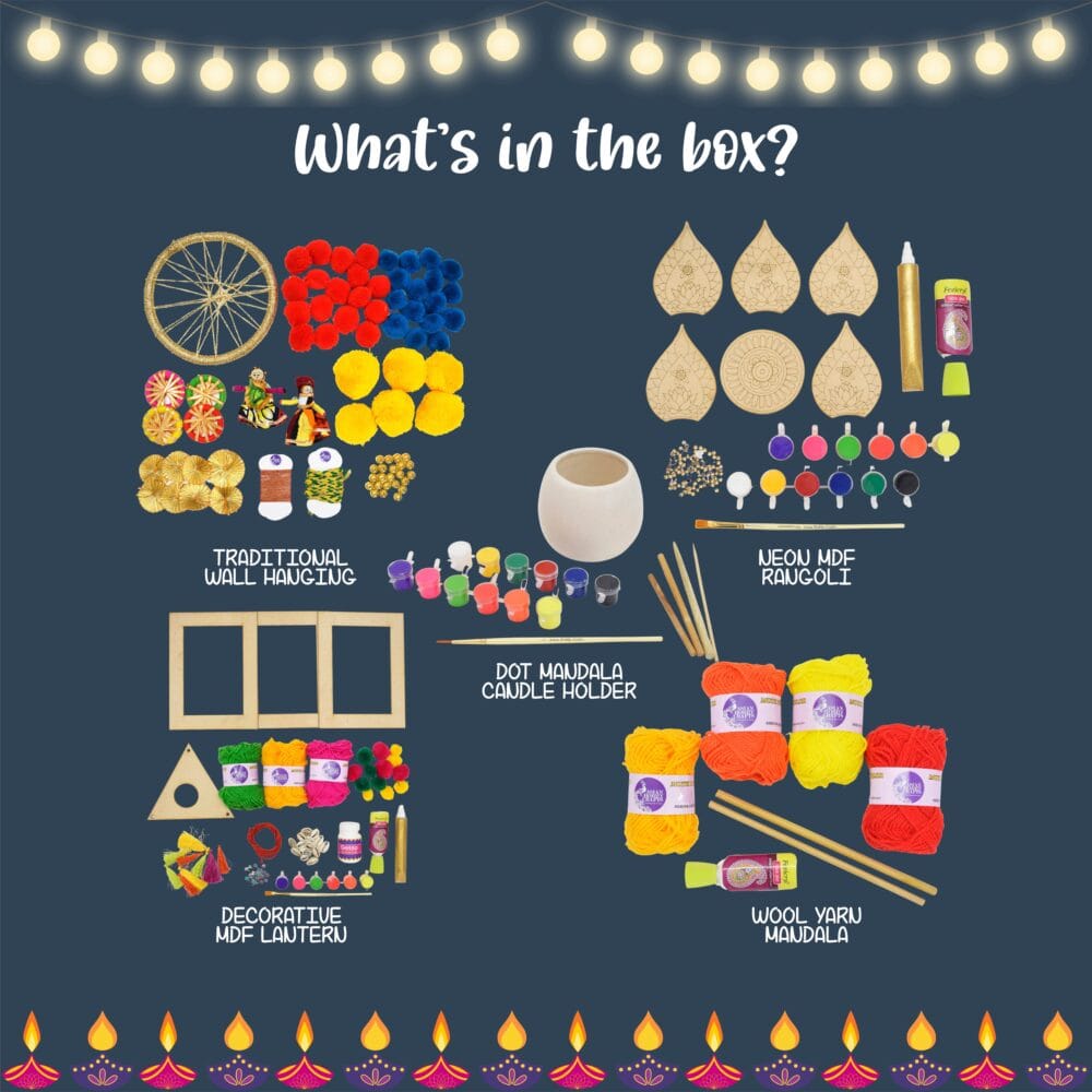 Kalakaram Diwali Delight Craft Box