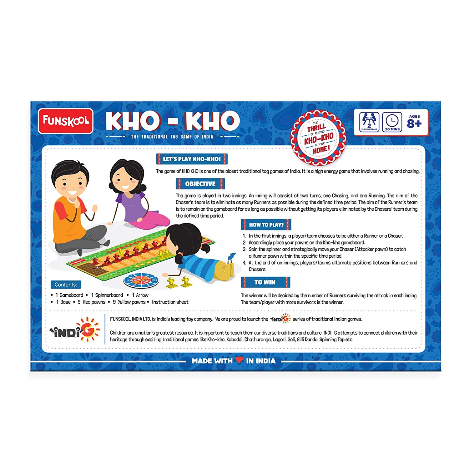 Funskool Traditional Games Kho Kho