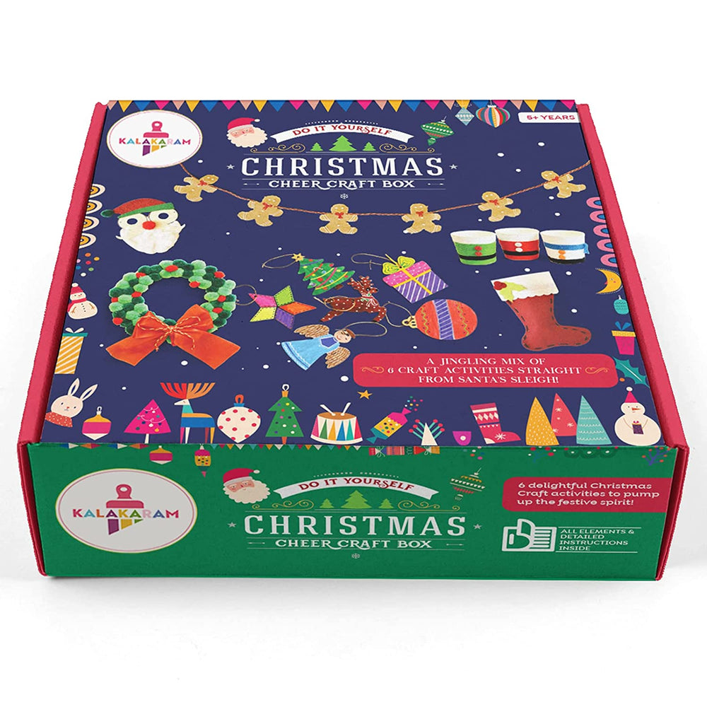Kalakaram Christmas Cheer Craft Activity Box