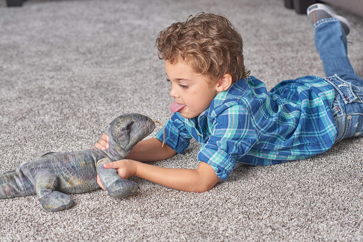 Wild Republic Cuddlekins Komodo Dragon - 12 Inch