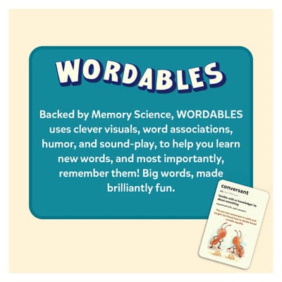 Skillmatics Wordables: Level 2 | Vocabulary Flash Cards